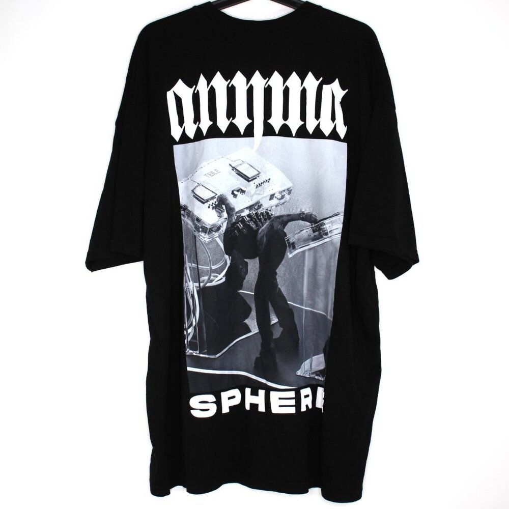 Anyma Mens 2XL EDM Rave DJ Sphere Last Vegas Concert 2025 T-Shirt NEW A1673